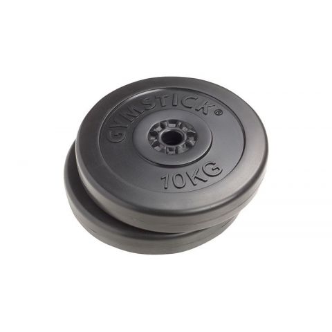 Gymstick Vinyylilevypainot 2x10kg