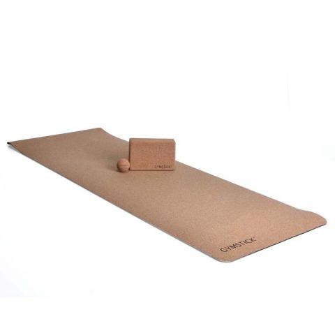 Gymstick Joogaajan korkkinen tuotepaketti