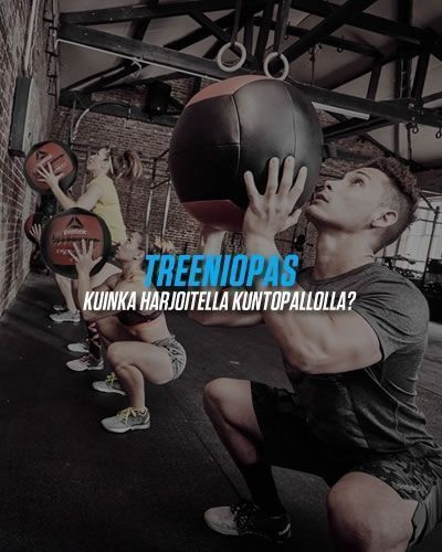 Treeniopas kuntopallolla harjoitteluun