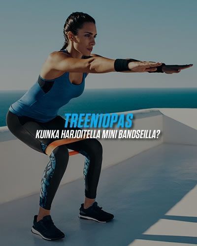 Treeniopas mini bändseillä harjoitteluun